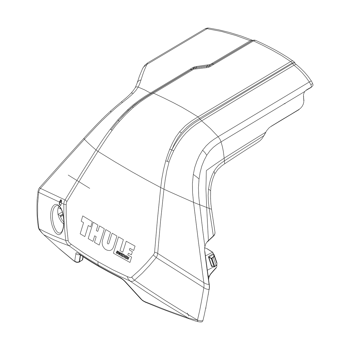 Edge Clamp- Front cover. Right