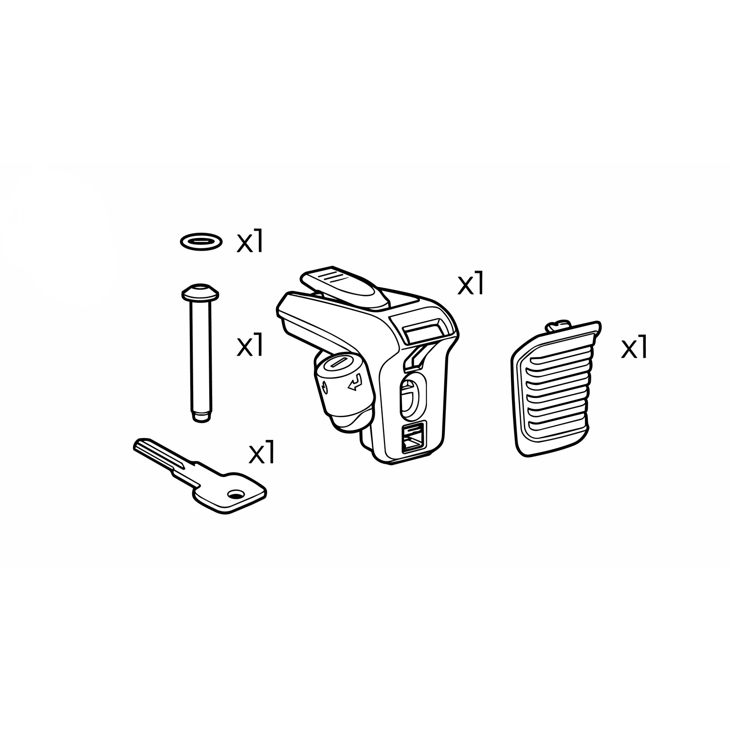 Thule Bike Arm Head