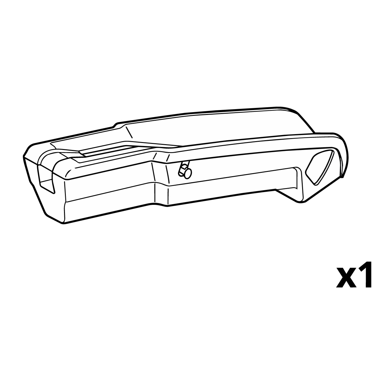 Thule Wheel tray cover - universal