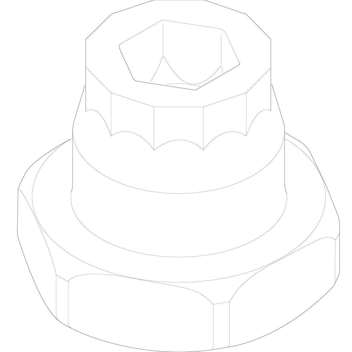 Nut Fixpoint M6
