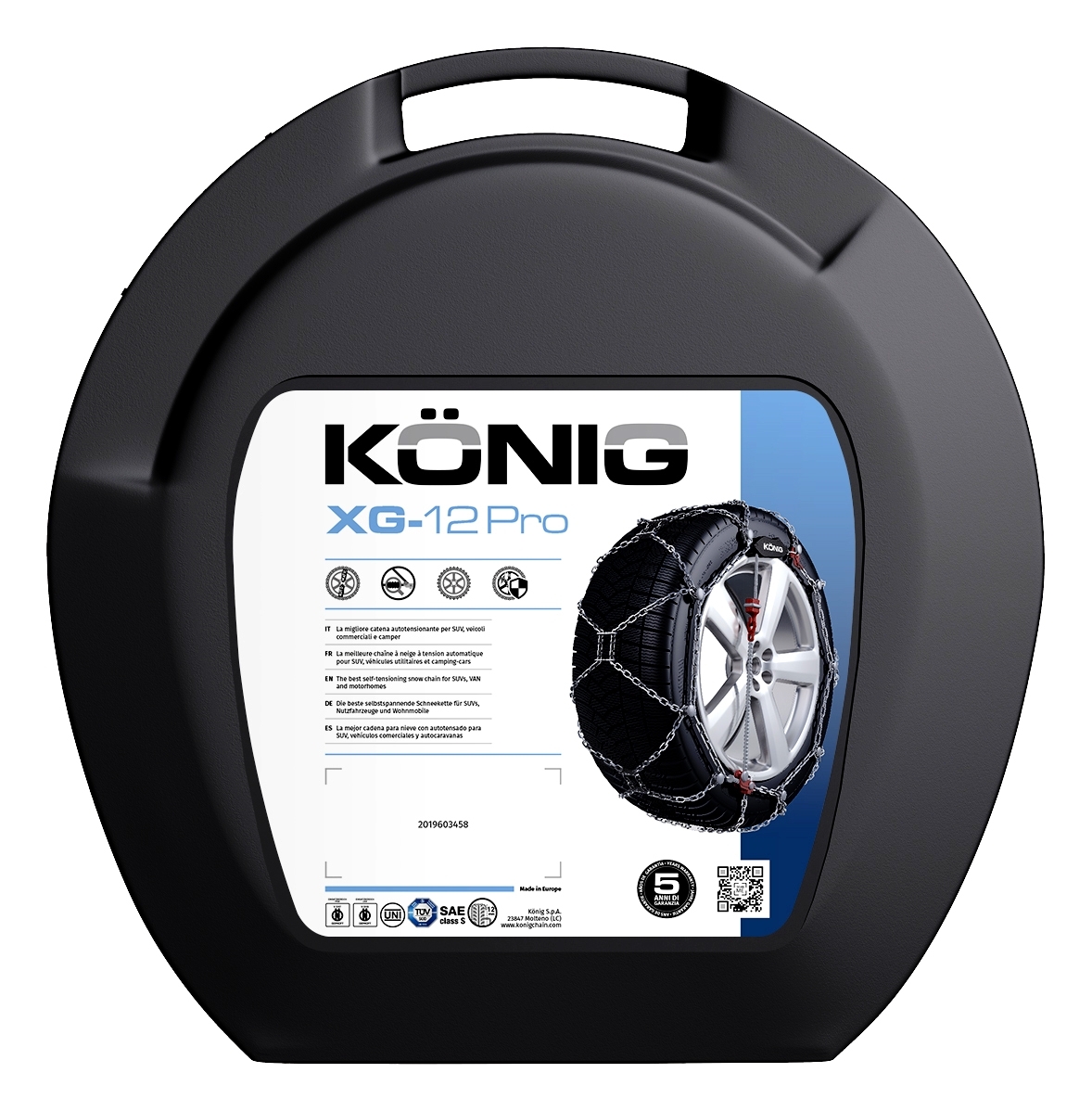 König Schneekette XG-12 Pro 265