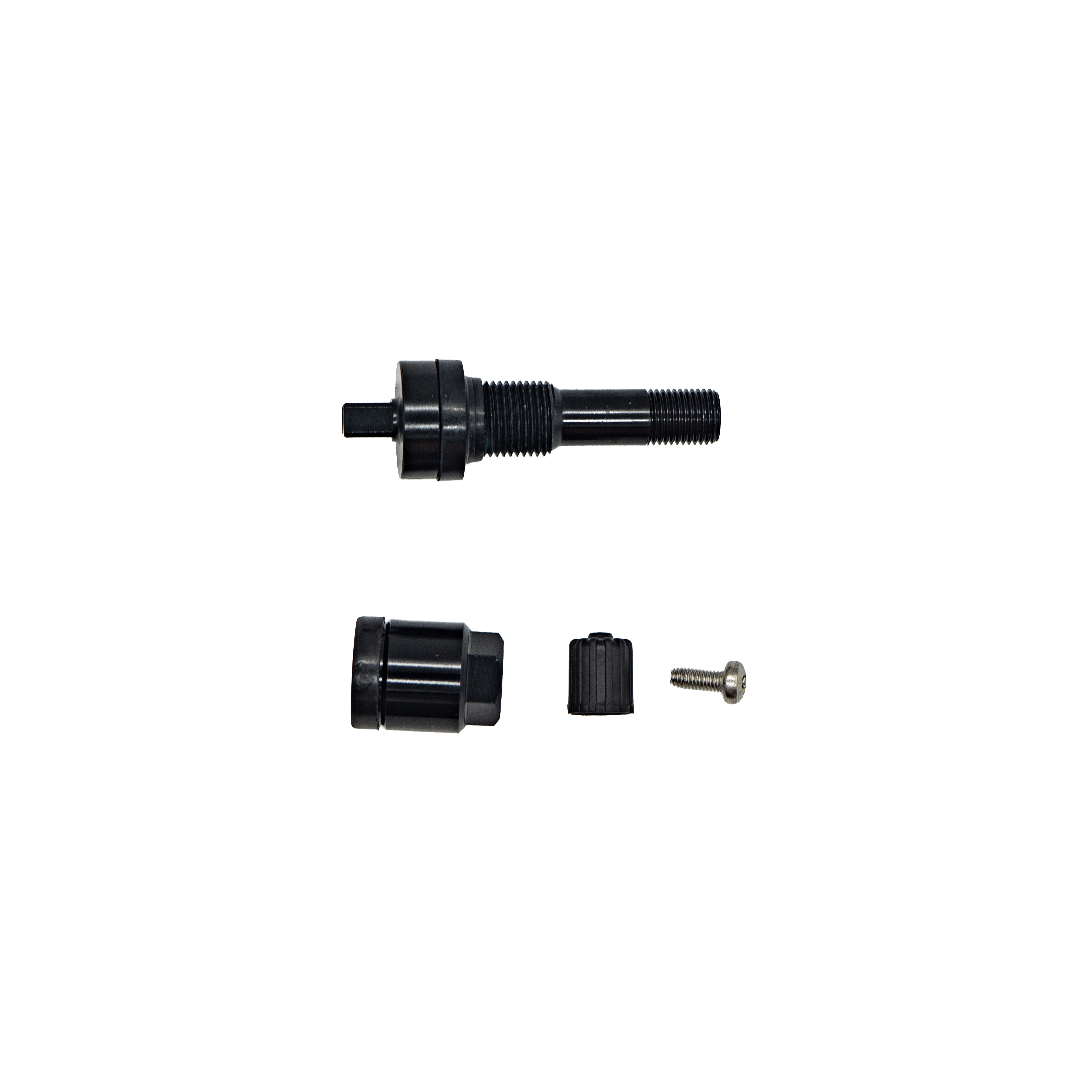 Schrader / EU-Pro Clamp-in Ventil (dual fitment) Schwarz - 1 Stück