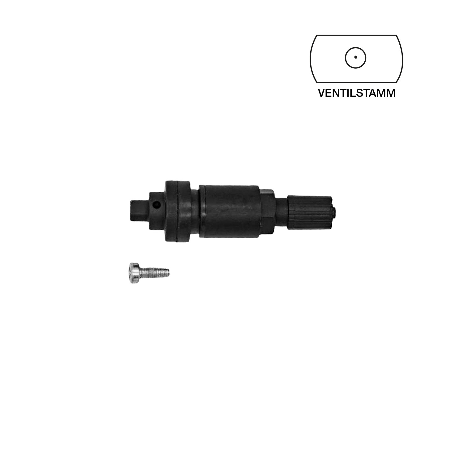 Clamp-in Ventil für Schrader Gen4 / EU-RRO Hybrid