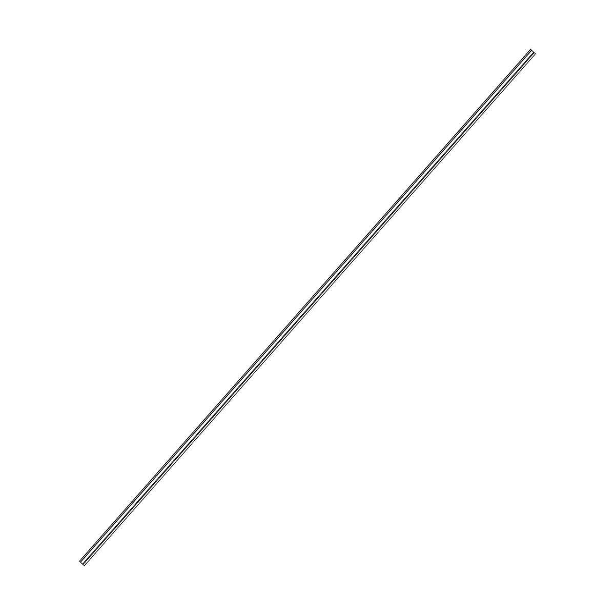 COVER STRIP 1550 mm Slidebar