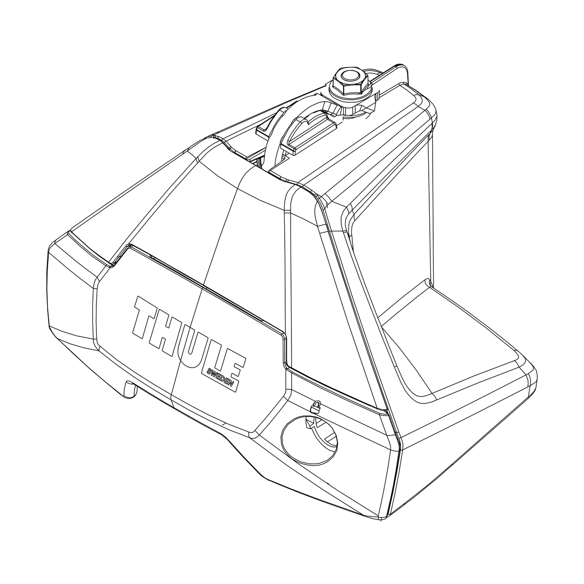 Evo Clamp- complete foot
