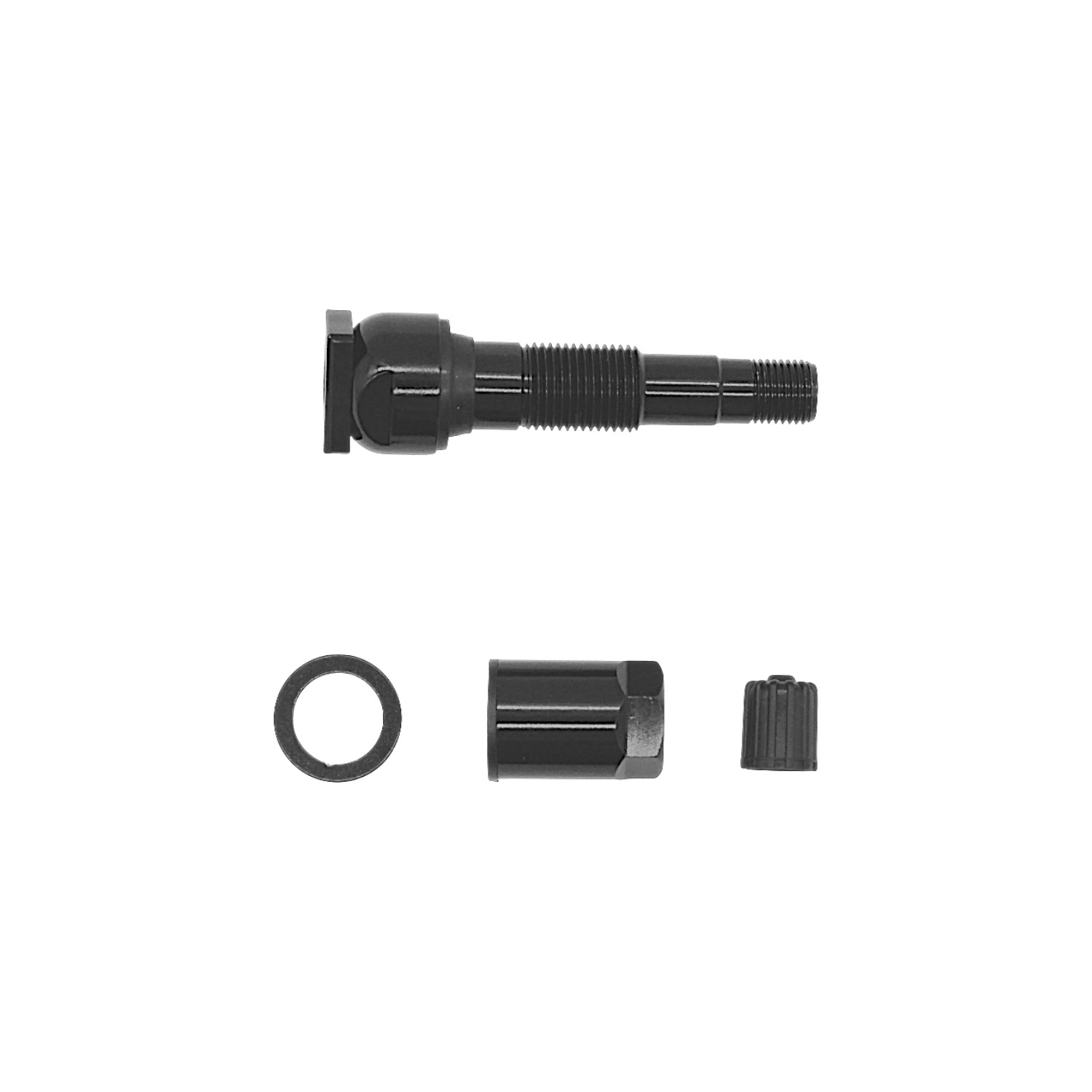 Schrader Clamp-in Ventil Gen Alpha Schwarz - 1 Stück