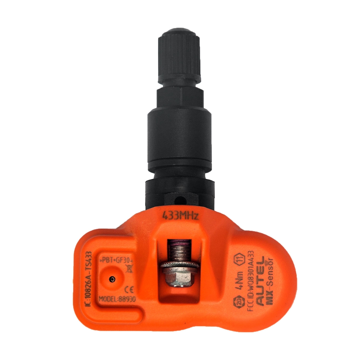 Autel MX-Sensor 433 MHZ Clamp In mit schwarzem Ventil