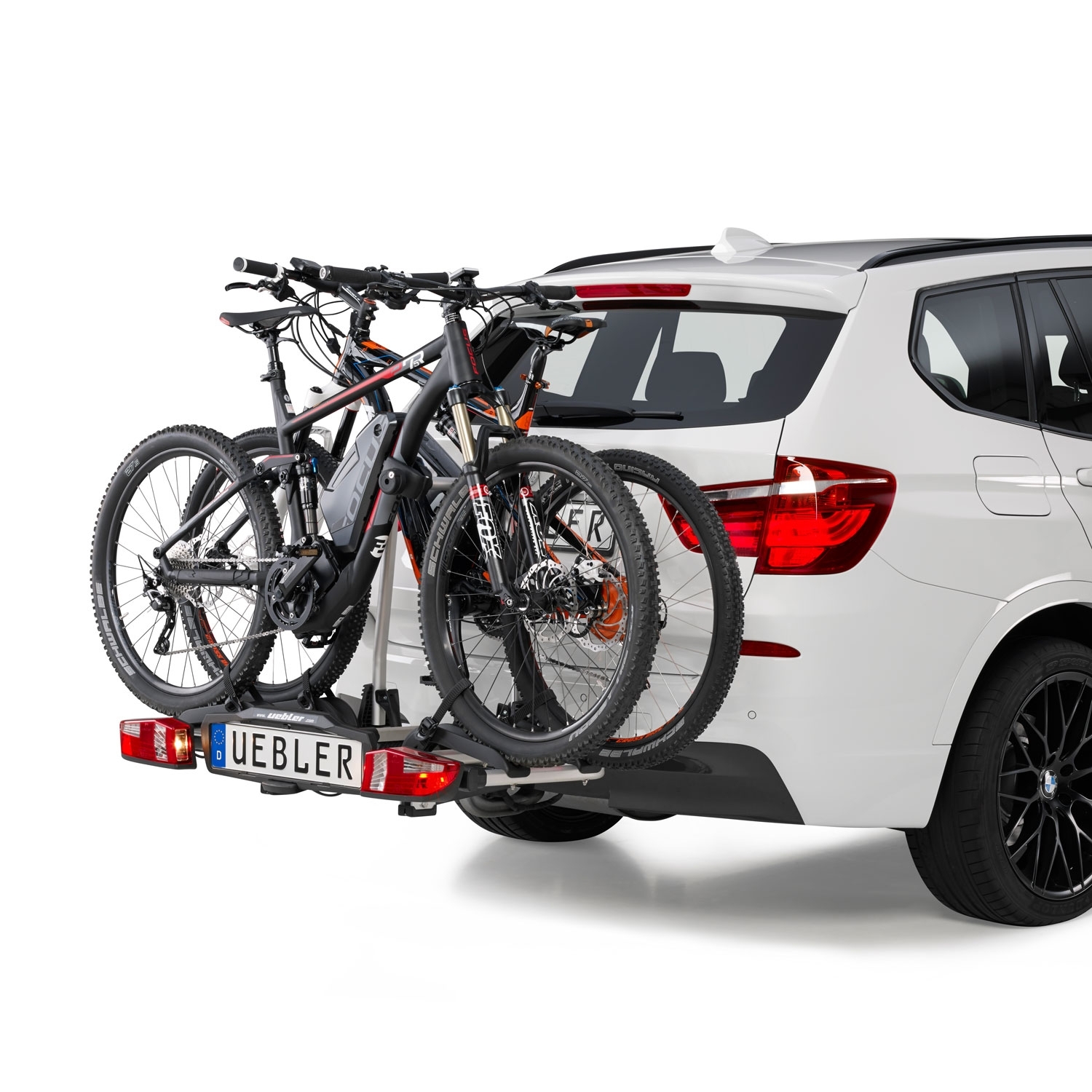 Uebler Fahrradträger P22 S für 2 Räder 90° abklappbar 15800