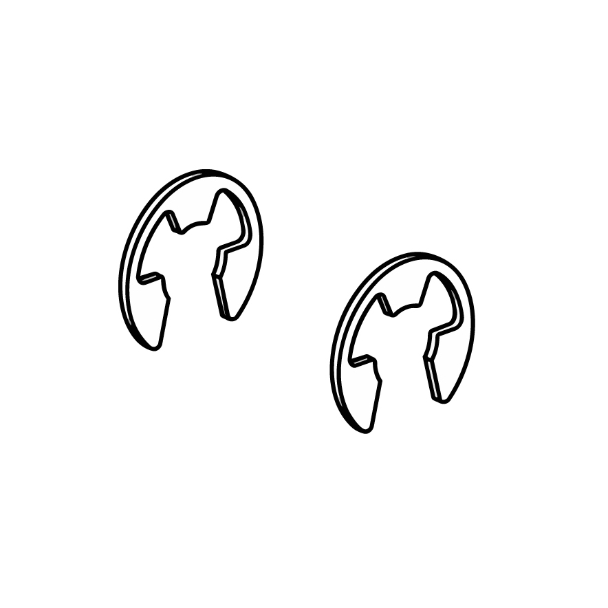Thule Circlip XT handle (pair)