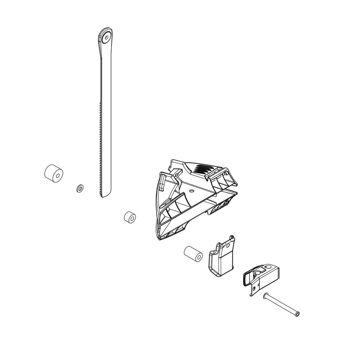 WW Wheel Holder Cmpl Right