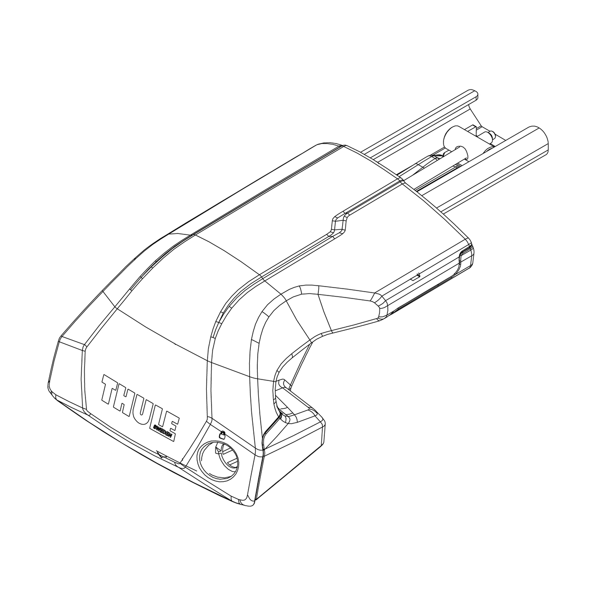 Edge Flush Rail- complete Left