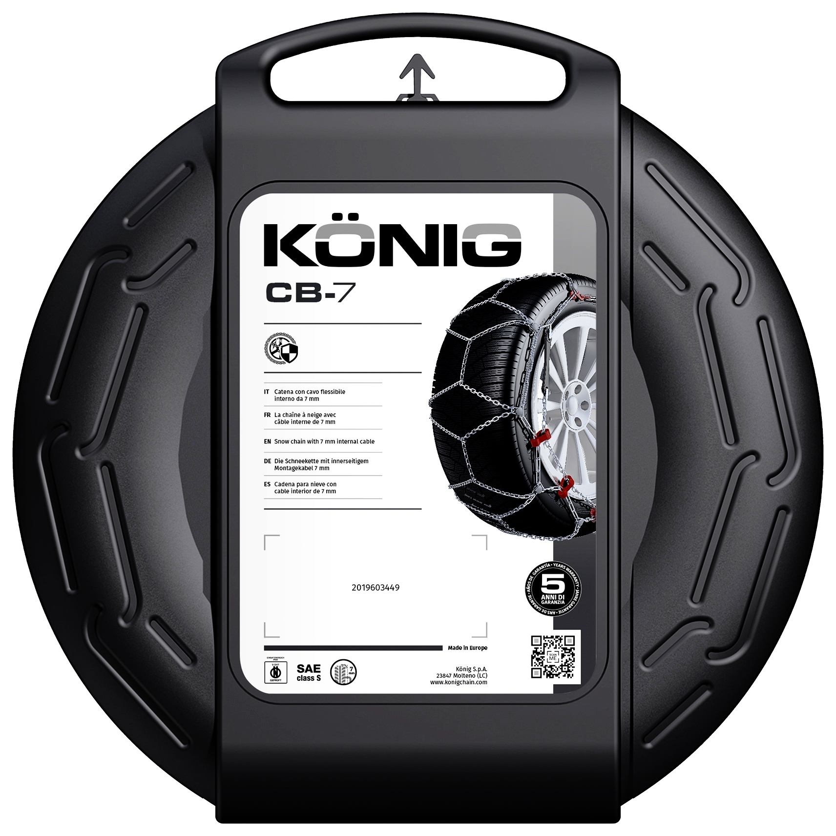 König CB-7 Schneekette 095