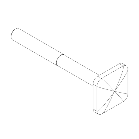 Bicycle Spare Part T-screw 61mm