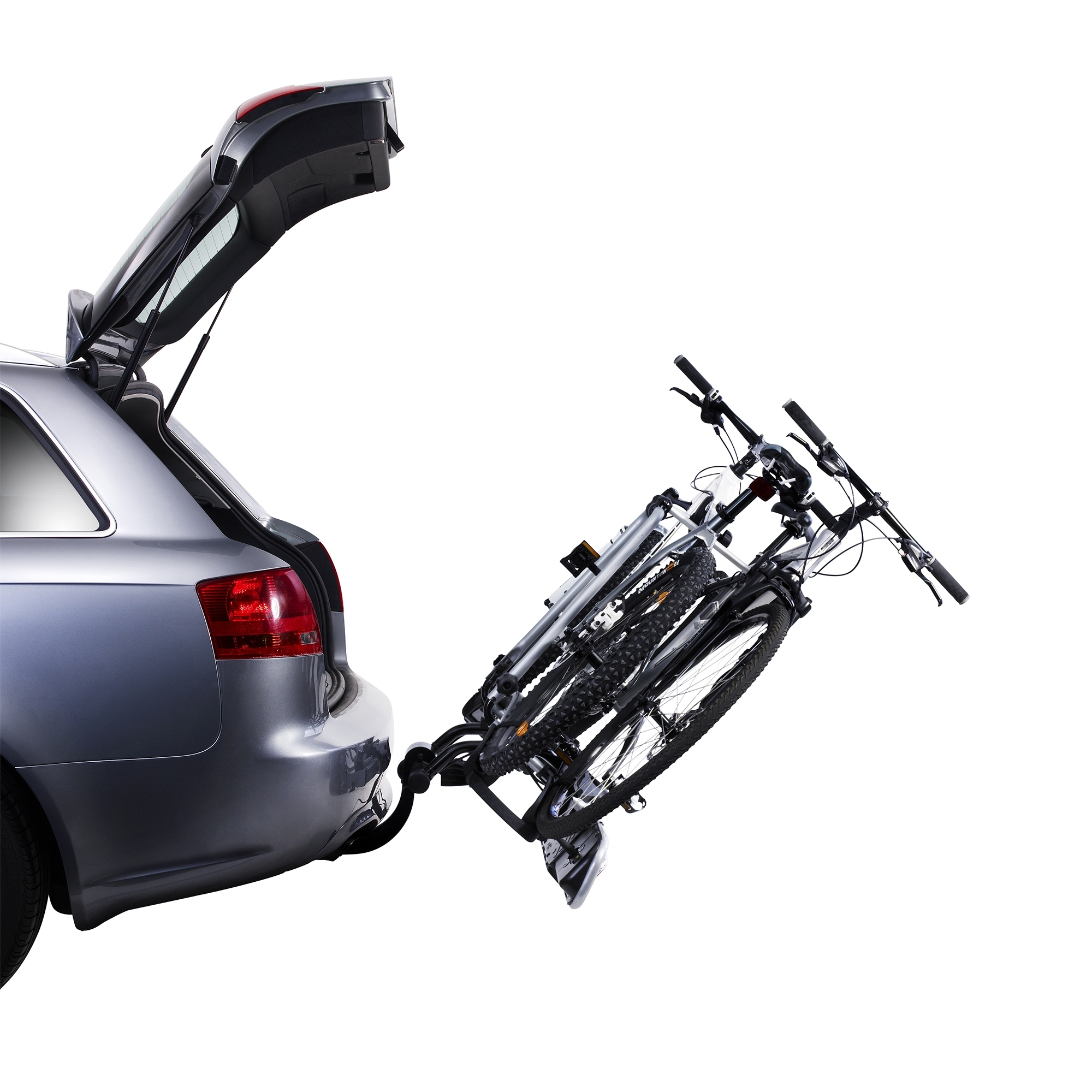 Fahrradträger für die Anhängerkupplung EuroRide für 2 Räder