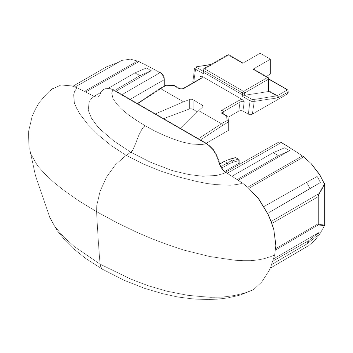 Oval End Cap