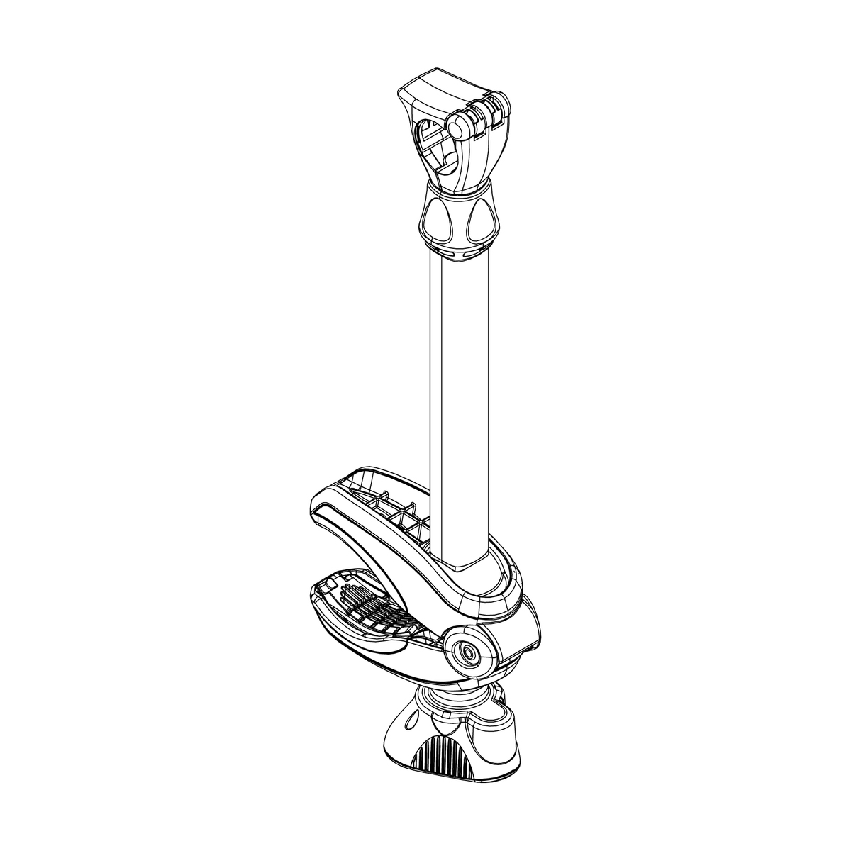 BIKE ARM 302mm Ø30 torque knob