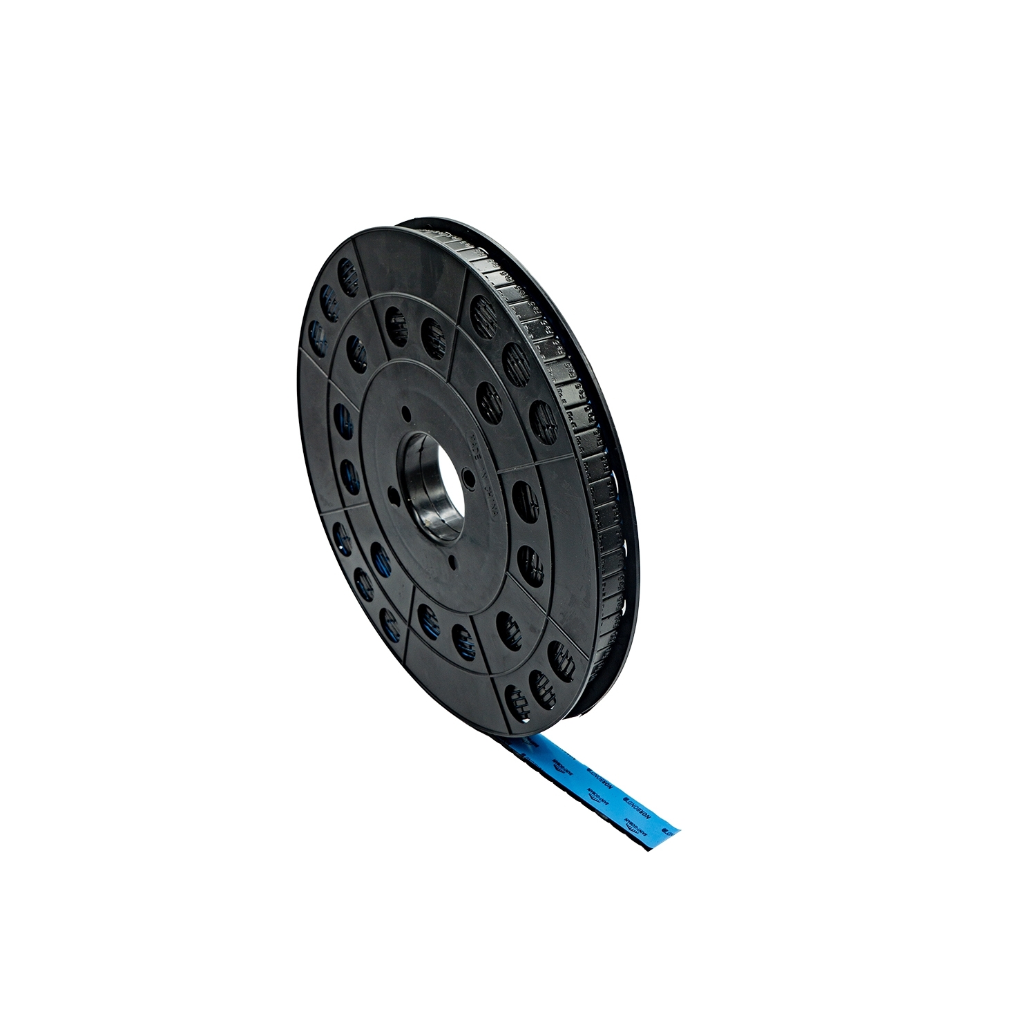 ROLLE 6 KG SCHWARZ Teilung 5/5 mit Anfasslasche