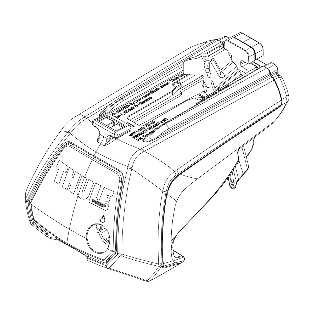Fuss Thule Evo Raised Rail