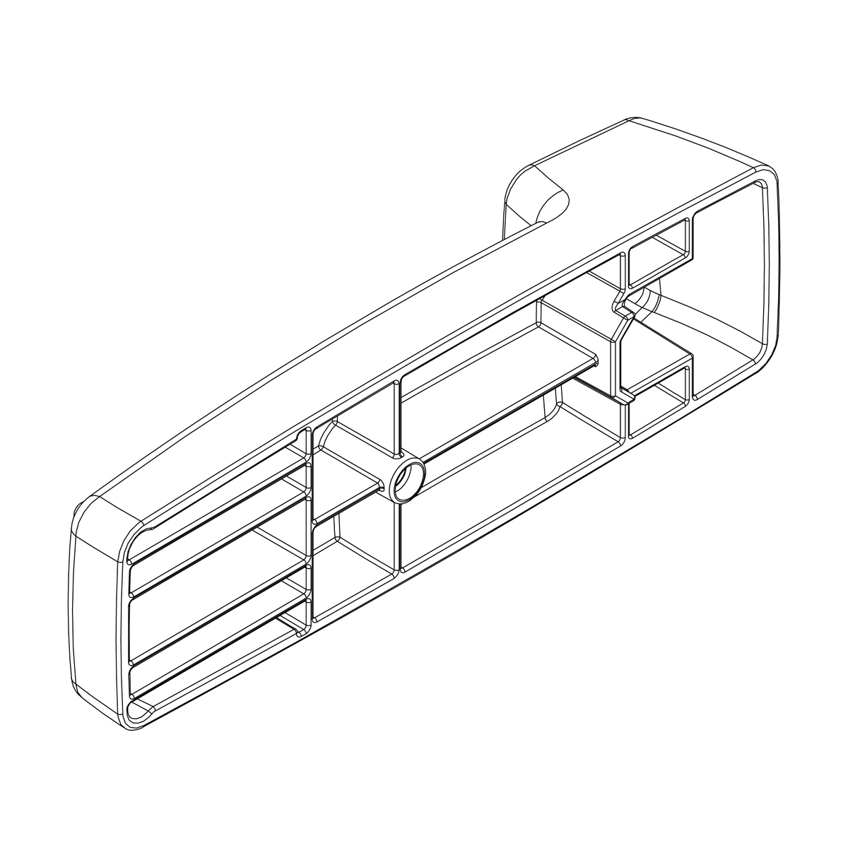 Rear bracket cover