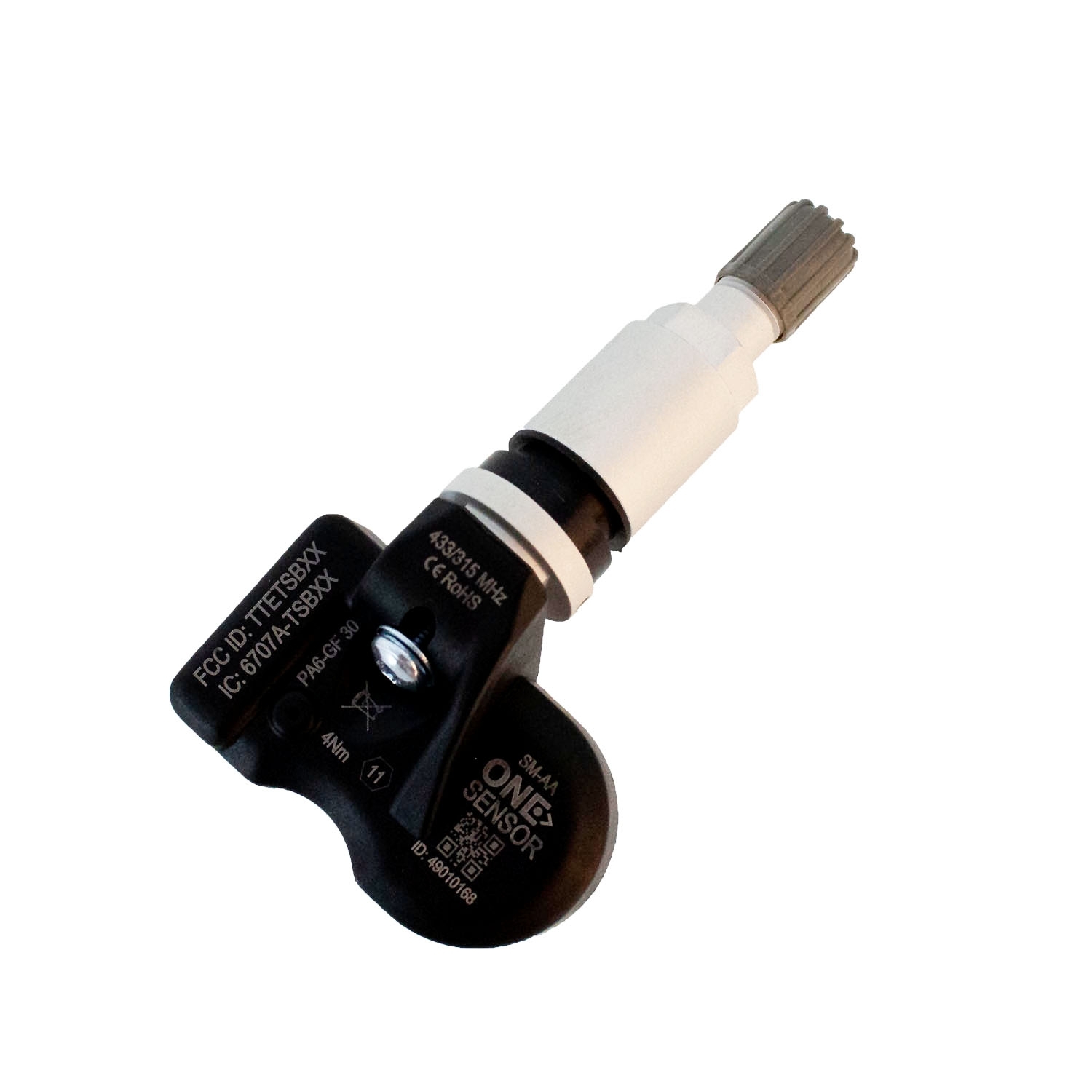ONE-SENSOR mit silbernem Aluminium-Ventil