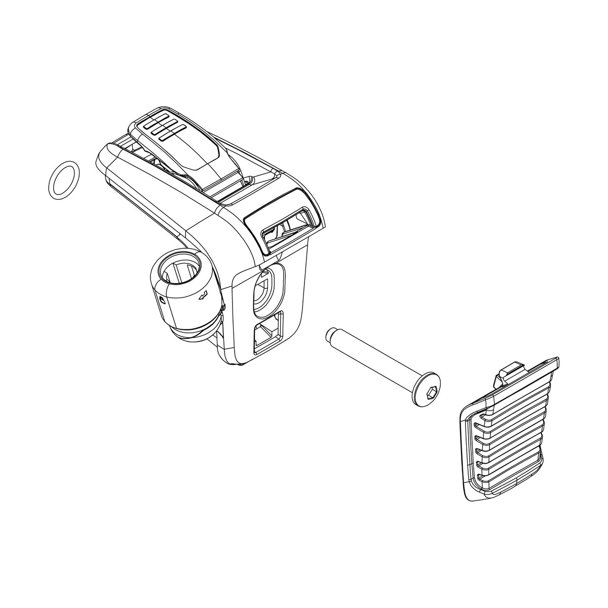 Bike arm head