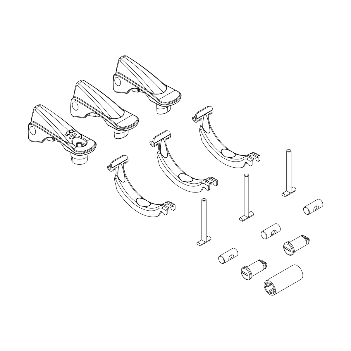 SquareBar Adap. RepairKit 532