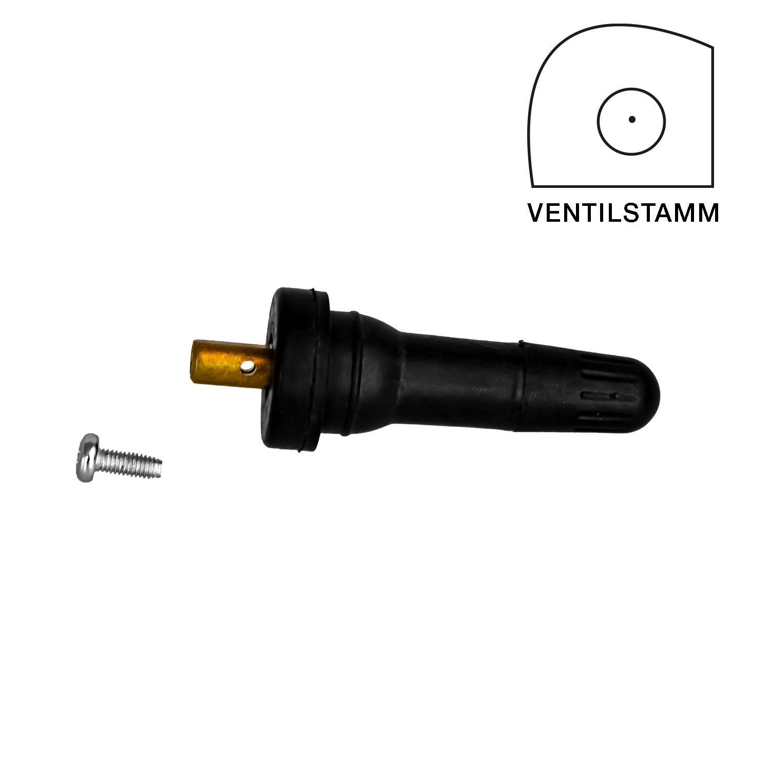 Hochgeschwindigkeits Snap-in Ventil für Schrader EZ Sensor/EZ Sensor 2.0 Faraday - 1 Stück
