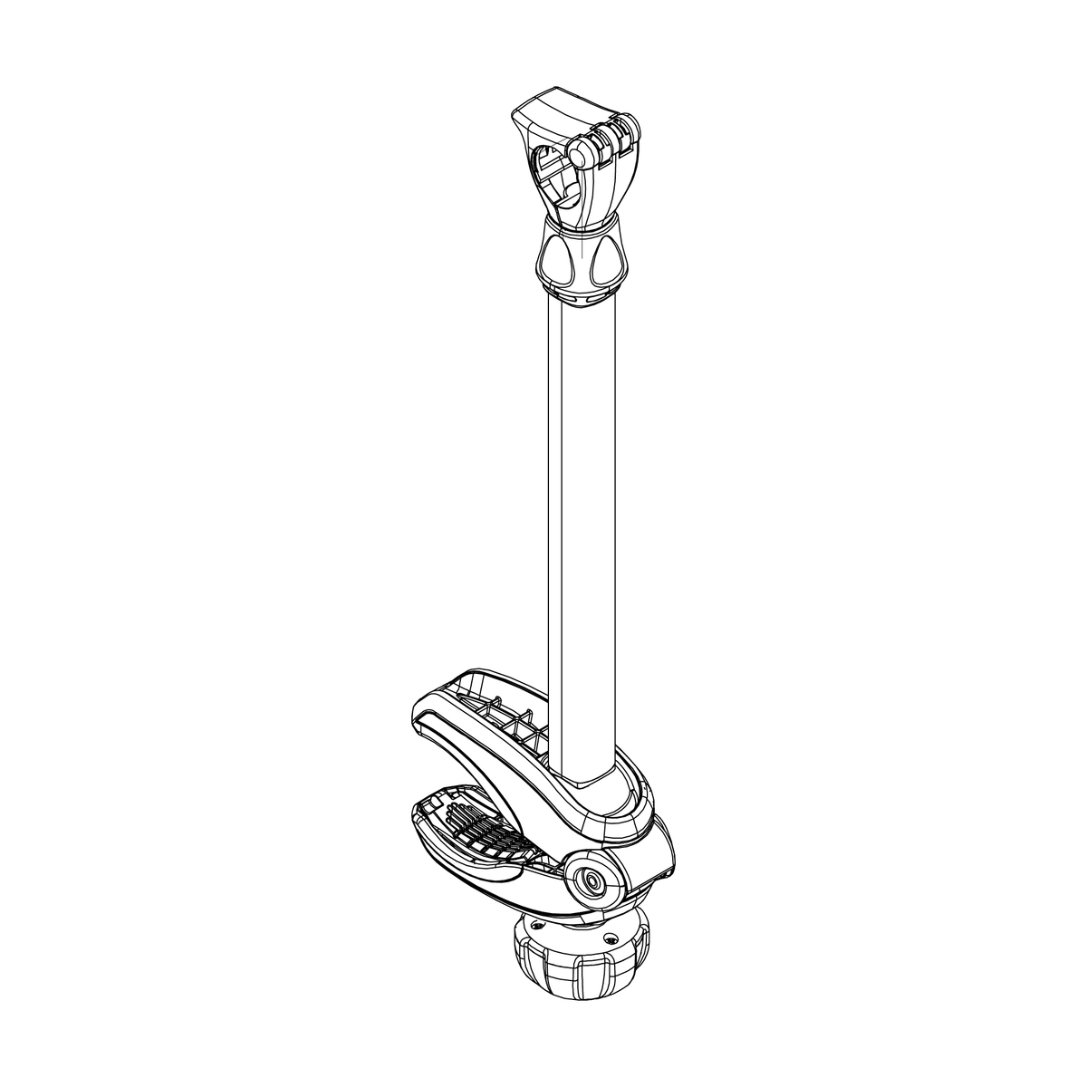 Bike Arm Long 372 mm w/o Lock