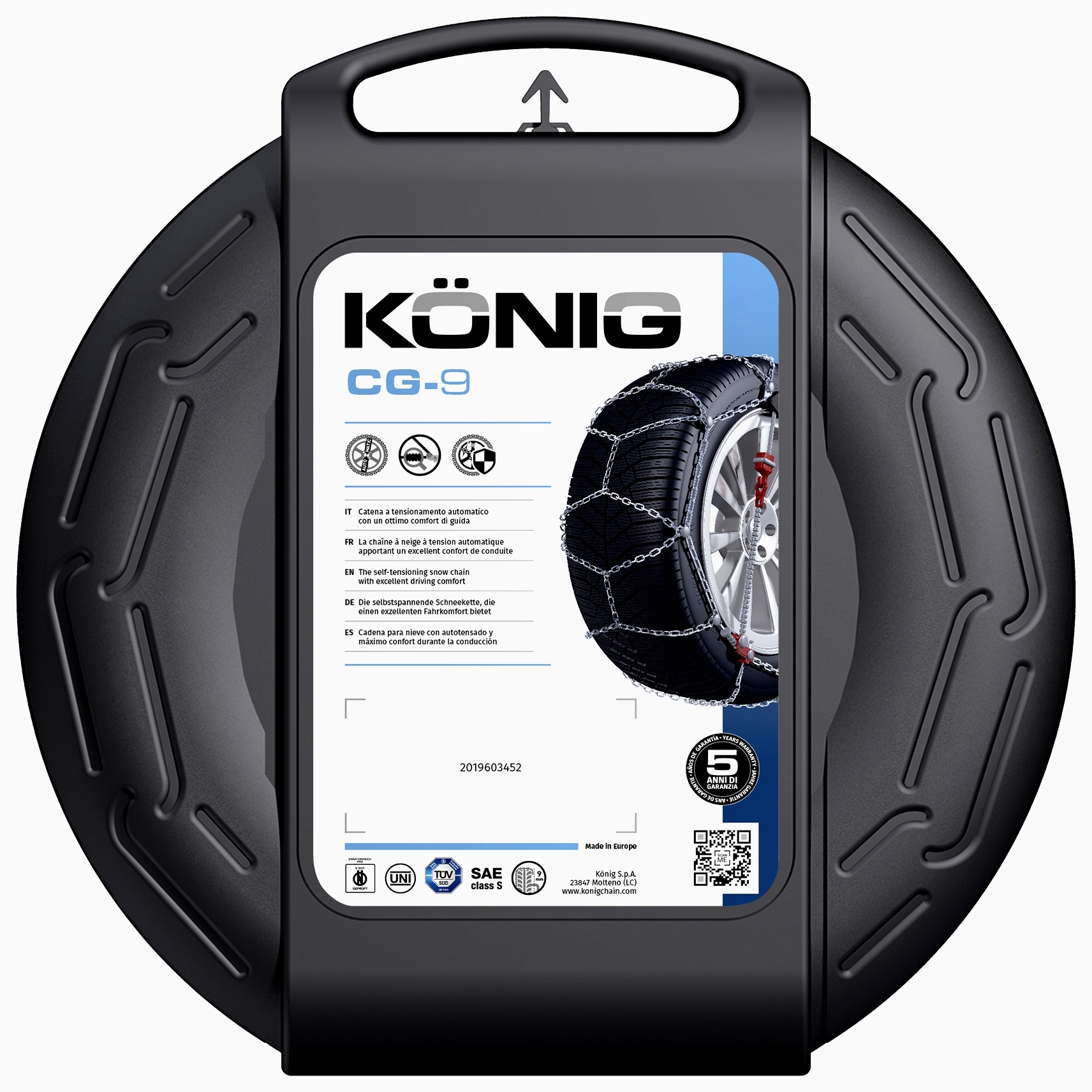 König Schneekette CG-9 080