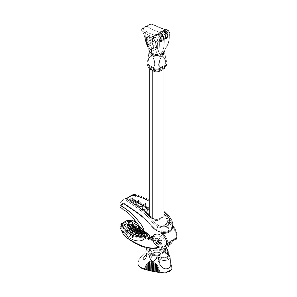 Thule Haltearm 3.Rad (482mm) mit Drehmomentindikator