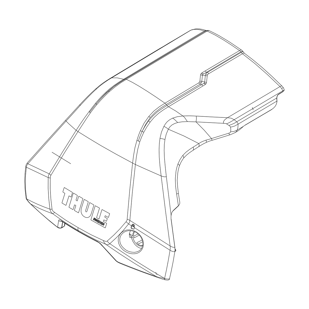 Edge Clamp- Front cover. Left