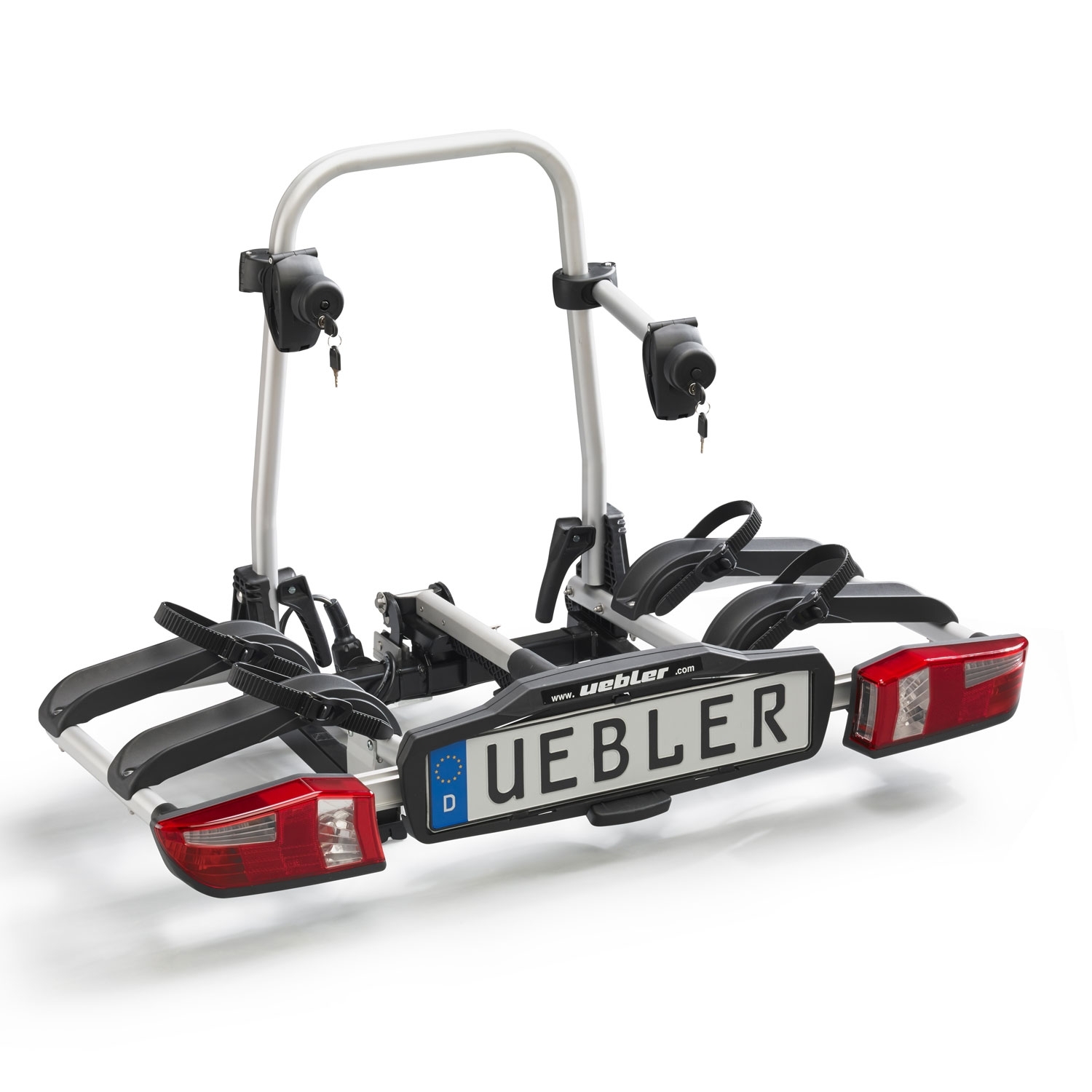 Uebler Fahrradträger P22 S für 2 Räder 90° abklappbar 15800