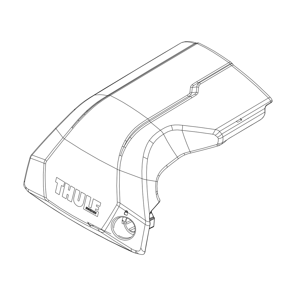 Edge Flush Rail- Front cover L