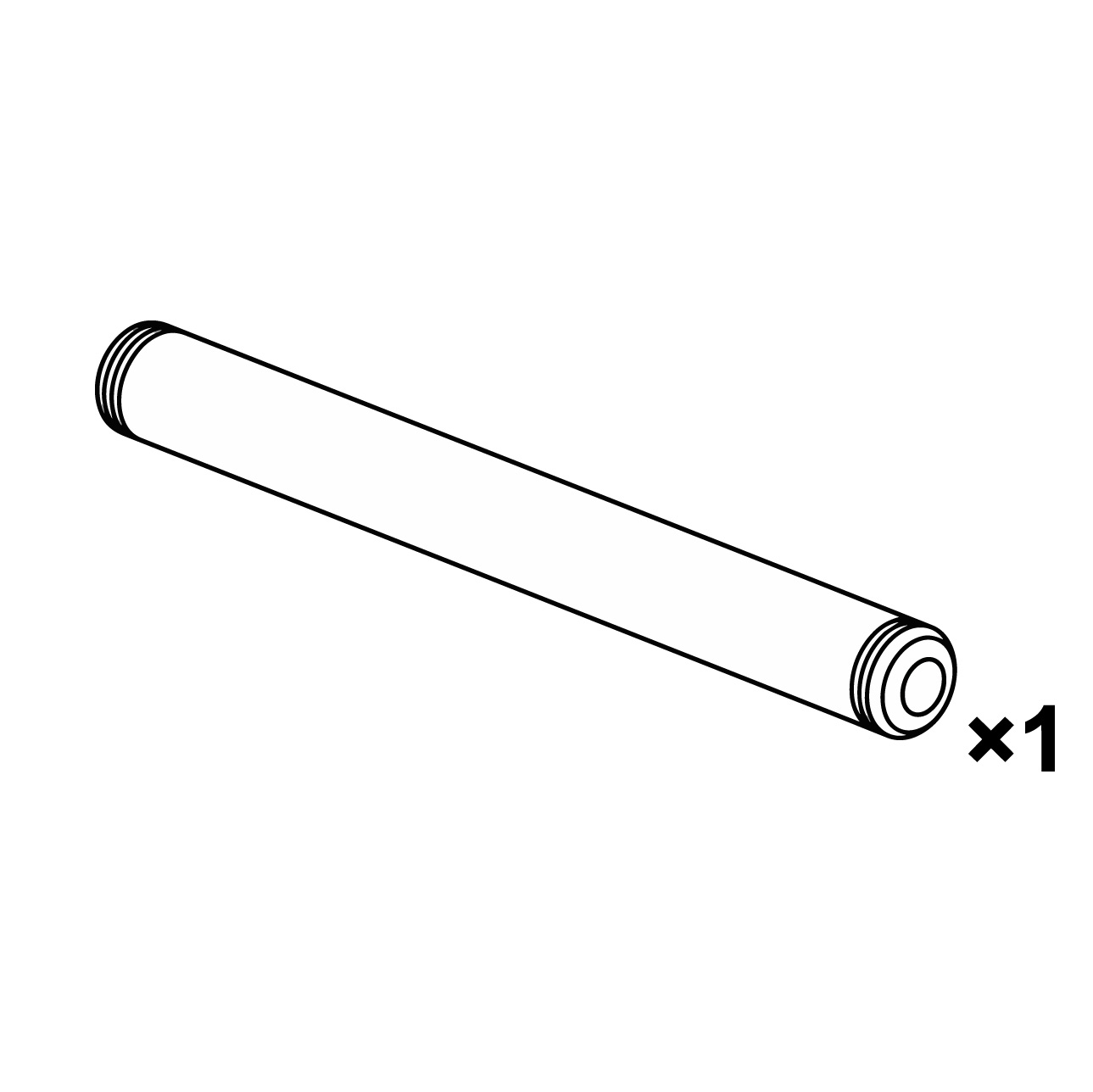 Thule Metal bolt XT handle incl. Circlips