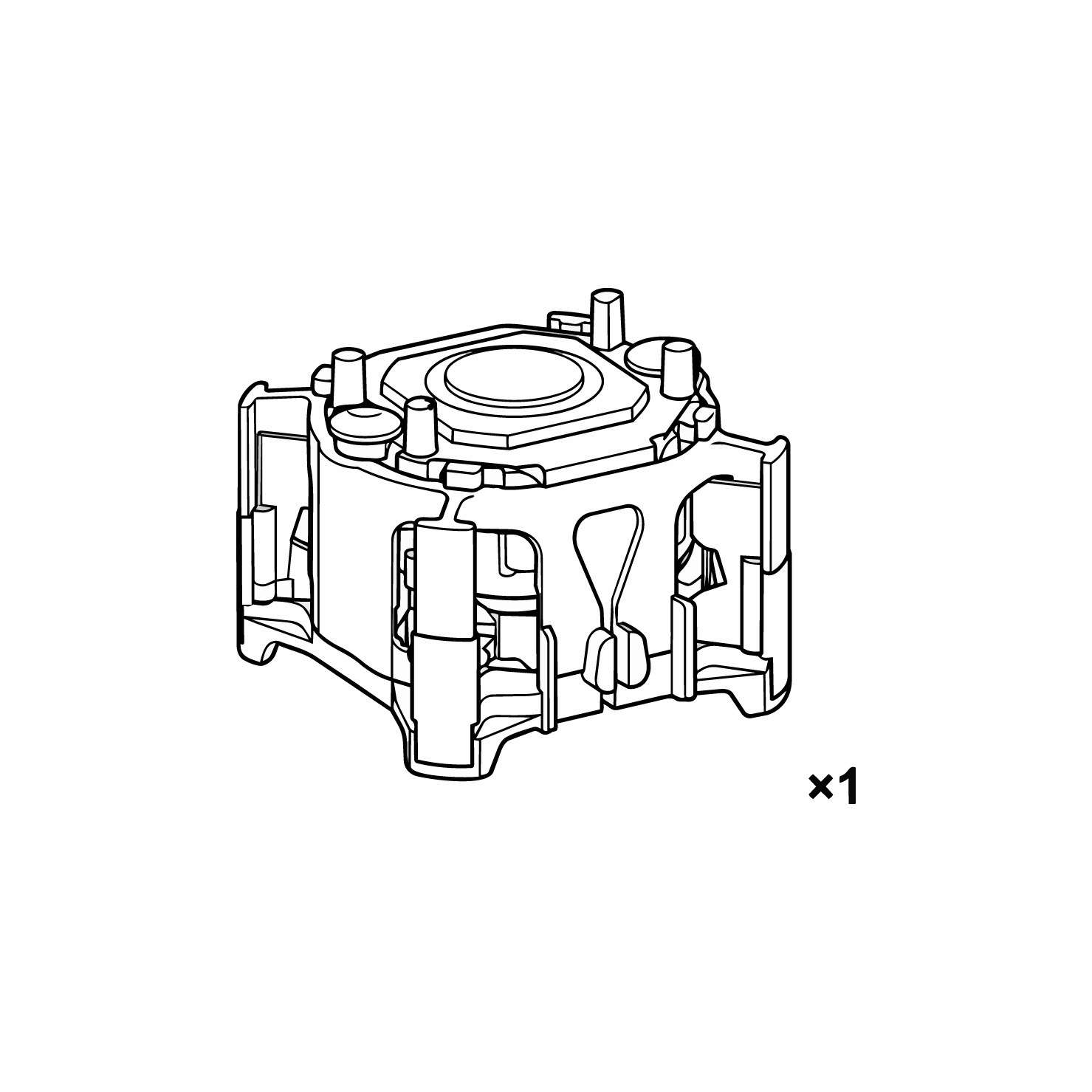 Thule Ball retainer Hercules coupling