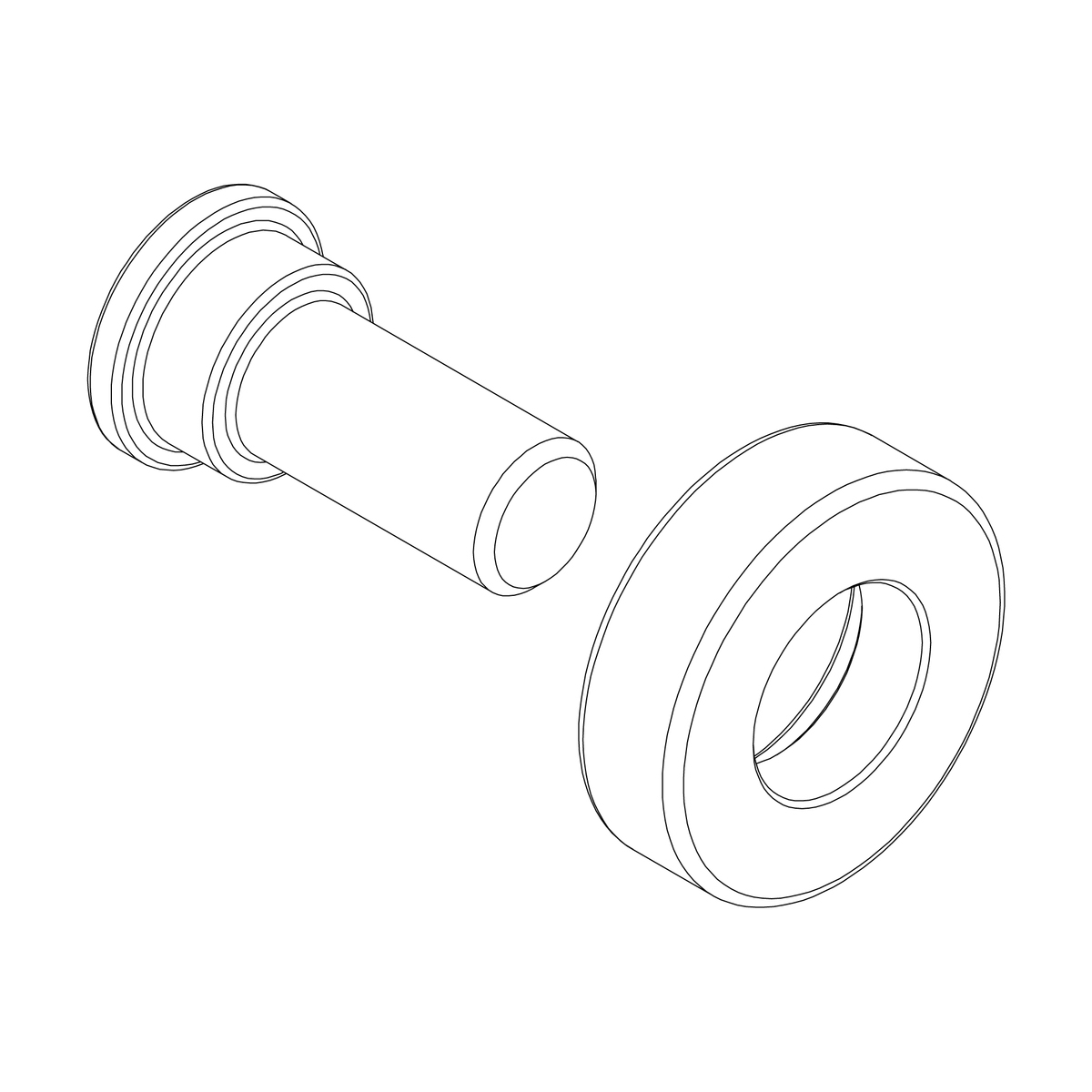 Screw Retaining M6 Slidebar