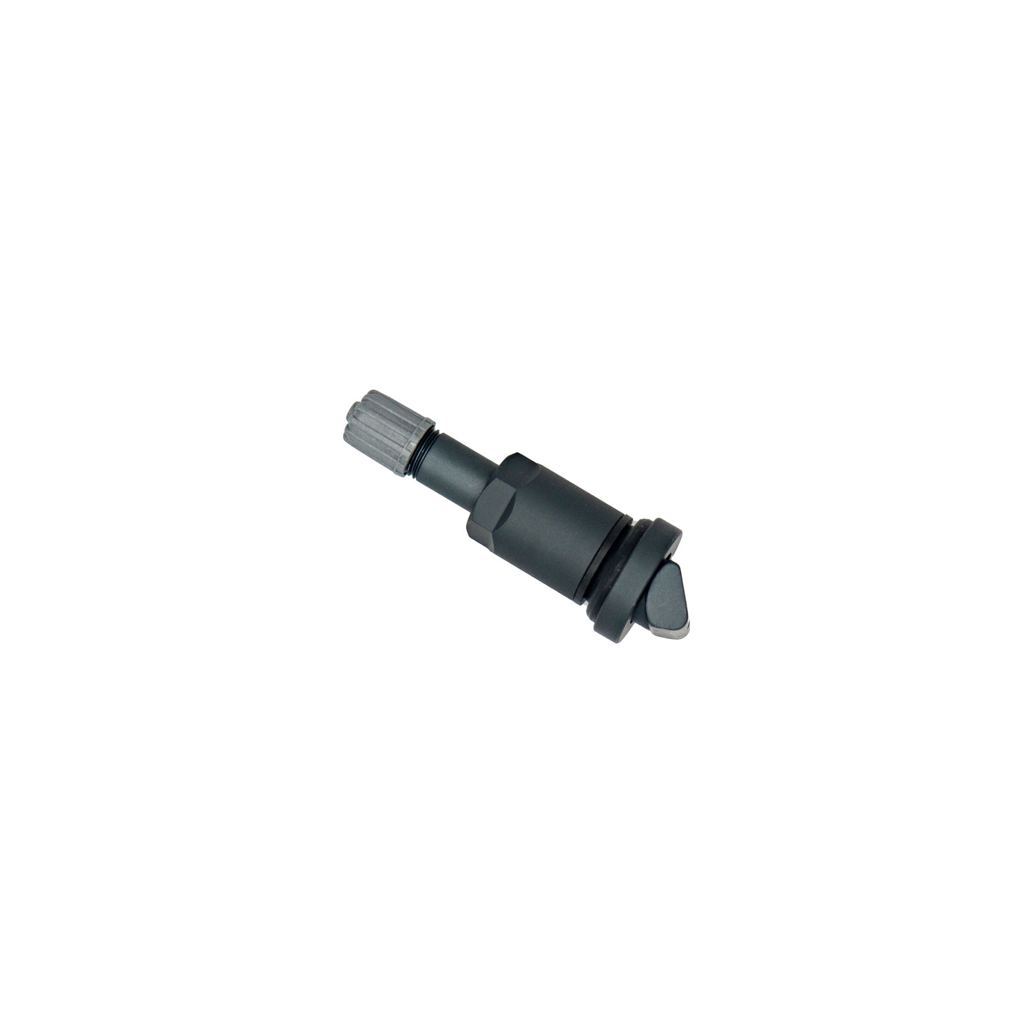 Clamp-In Alu Ventil für Conti/VDO TG1C TPMS/ RDKS Sensor Anthrazit (1)