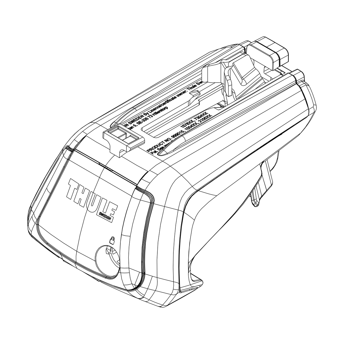 SmartRack Raised Rail Foot com