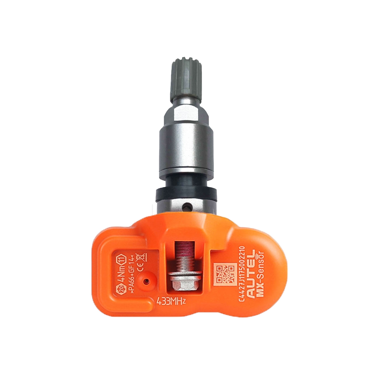 Autel MX-Sensor 433 MHZ Clamp In mit titanfarbenem Ventil