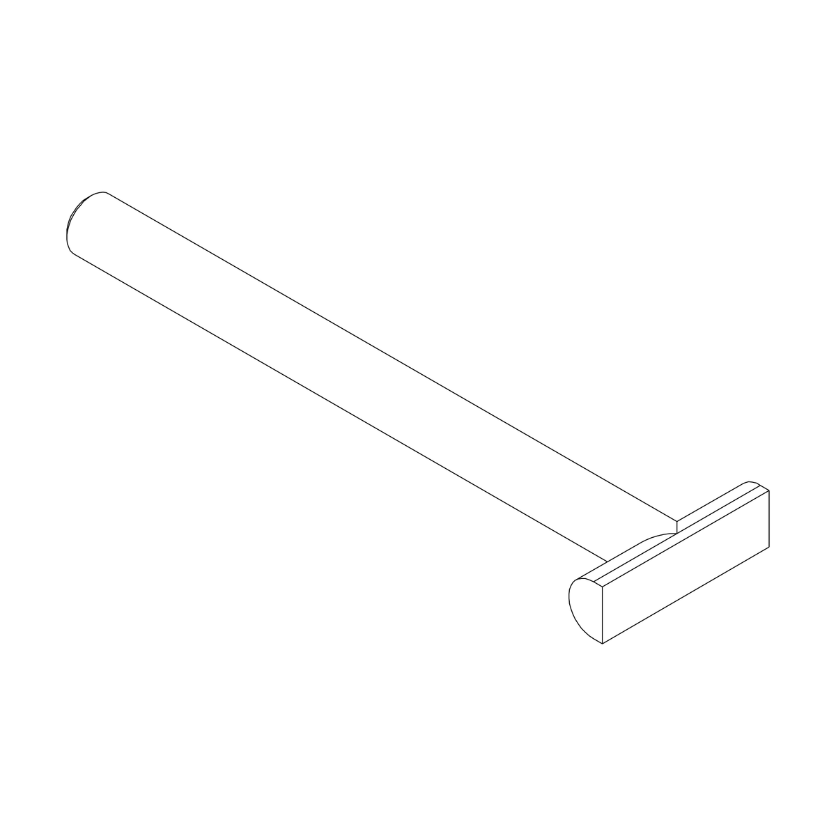 Screw M6x64,5mm